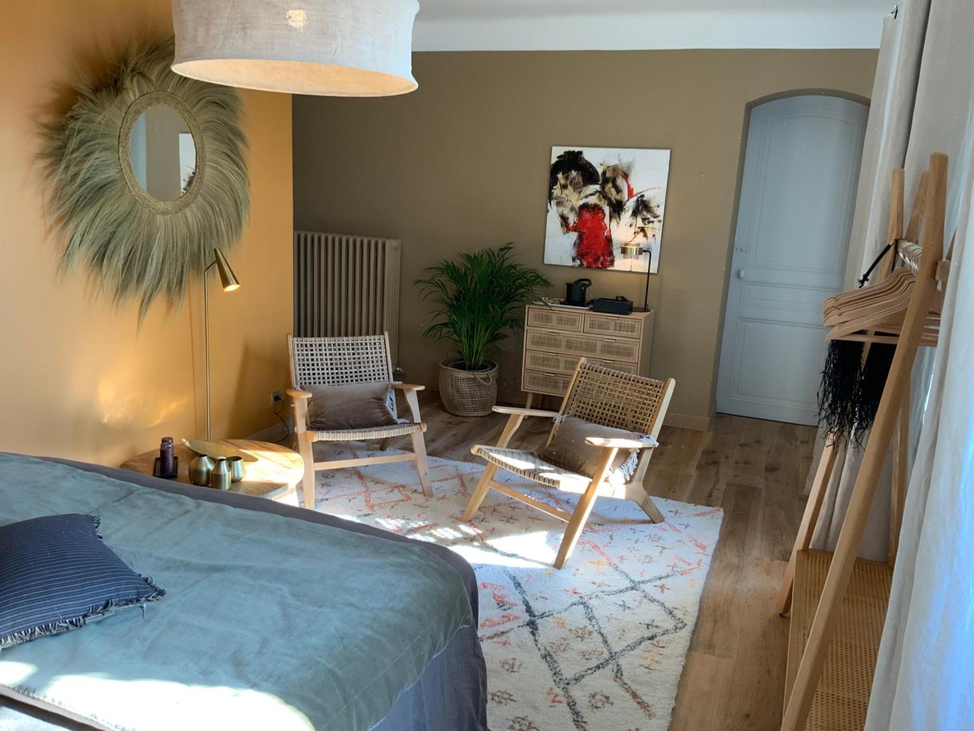 La Bastide Des Grands Chenes Bed & Breakfast Lambesc Rom bilde
